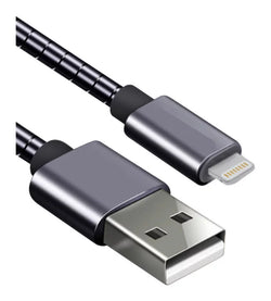 Cape Cod USB auf Lightning Verbindungskabel Schwarz 1 m