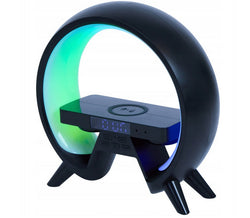 Xtronic Digitalwecker (24 x 24 cm) mit kabellosem Ladegerät und LED-Beleuchtung