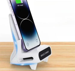 Kabellose Ladestation & Halterung für Mobiltelefone
