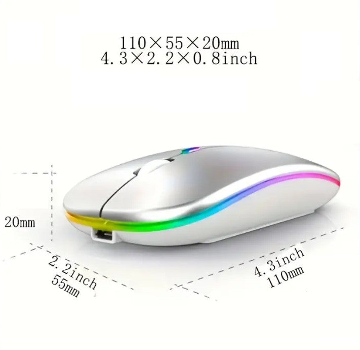 Dual Mode Wireless 5.1+2.4g Wireless Gaming Mouse