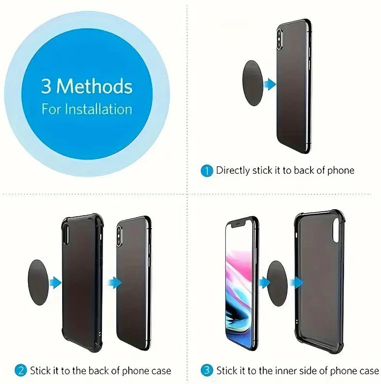 Magnetische Platten Für Handy-Halterungen 2 Stück