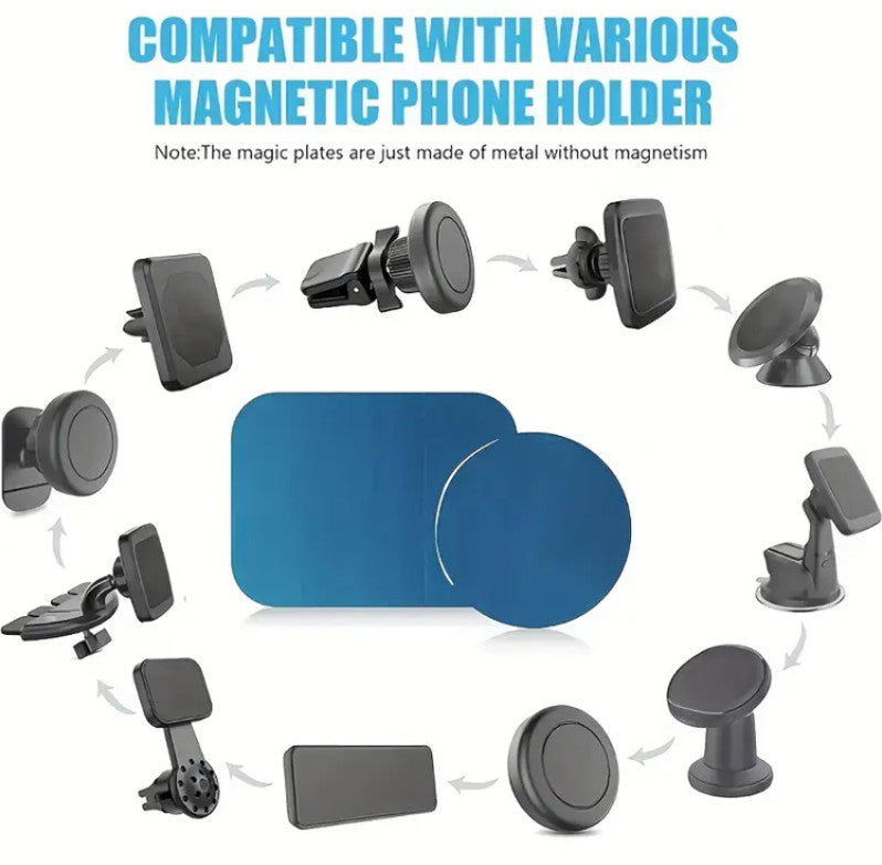 Magnetische Platten Für Handy-Halterungen 2 Stück