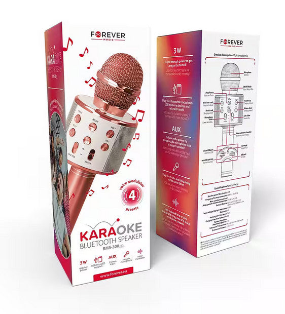 Bluetooth-Mikrofon mit Lautsprecher Karaoke