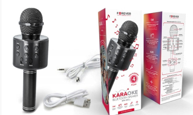 Bluetooth-Mikrofon mit Lautsprecher Karaoke