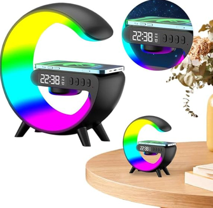 Intelligentes LED-Nachtlicht in G-Form Blau