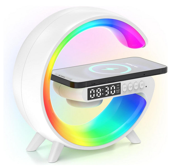 Intelligentes LED-Nachtlicht in G-Form Weiss