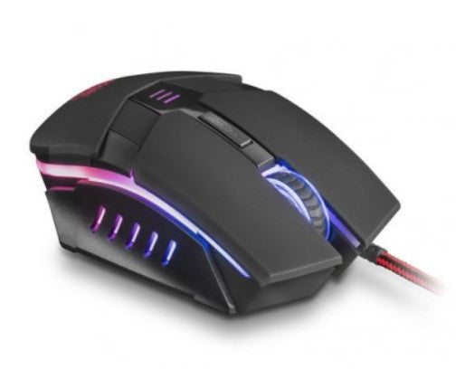 LED Gaming-Maus Mars Gaming Mars MM116 3200 dpi Schwarz