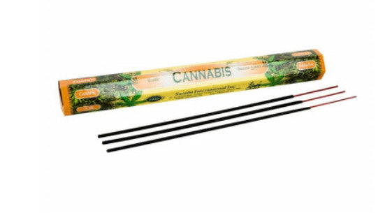 Parfümierte Stäbe DKD Home Decor Cannabis (20 pcs) x 3 Stk