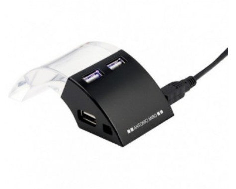USB-Hub 4 Ports Antonio Miró  LED