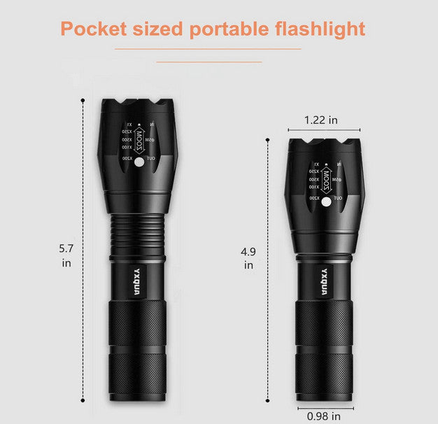 LED-Taschenlampen für Camping, Wandern, Outdoor