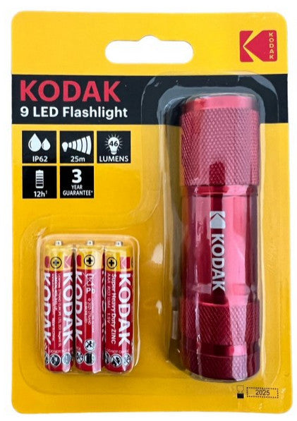 Taschenlampe LED Kodak 9LED ,