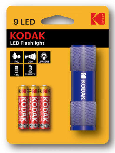 Taschenlampe LED Kodak 9LED ,