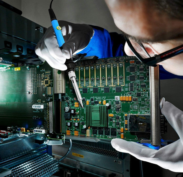 60W Lötkolben Set mit Temperatur Einstellbar und Ein/Aus Schalter, 9-in-1-Lötsets