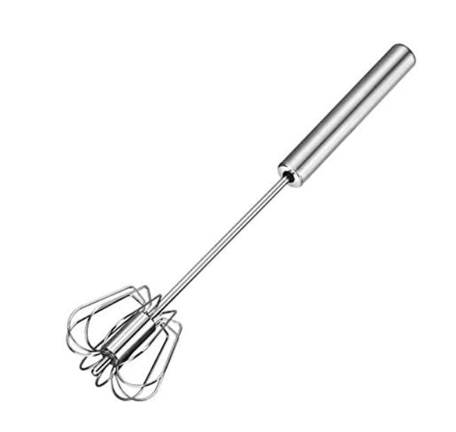 Halbautomatischer Eierschläger, Mixer Aus Edelstahl, Rührer Zum Kochen Und Backen  aus 25 cm