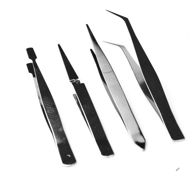 PINZETTEN SET 4-tlg. Pinzette Spitzpinzette