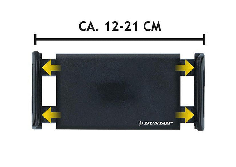 Dunlop - Auto-Kopfstützenhalterung für Smartphone/Tablet 12-21 cm