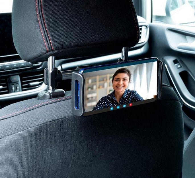 Dunlop - Auto-Kopfstützenhalterung für Smartphone/Tablet 12-21 cm