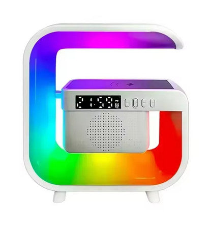 Intelligentes LED-Nachtlicht in G-Form Weiss