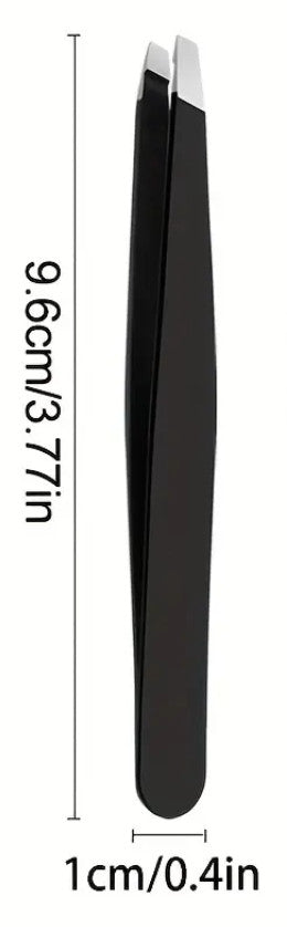 Augenbrauenpinzette, Ergonomische Schräge Spitze für Präzise Haarentfernung