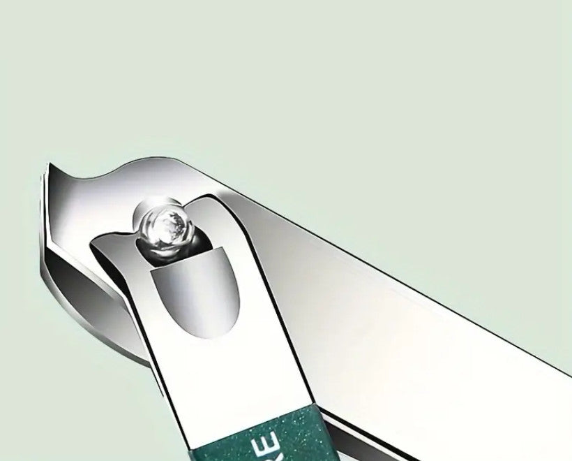 Nagelknipser Mit Nagelfeilen-Set, Scharfkantiger Fingernagel- Grün