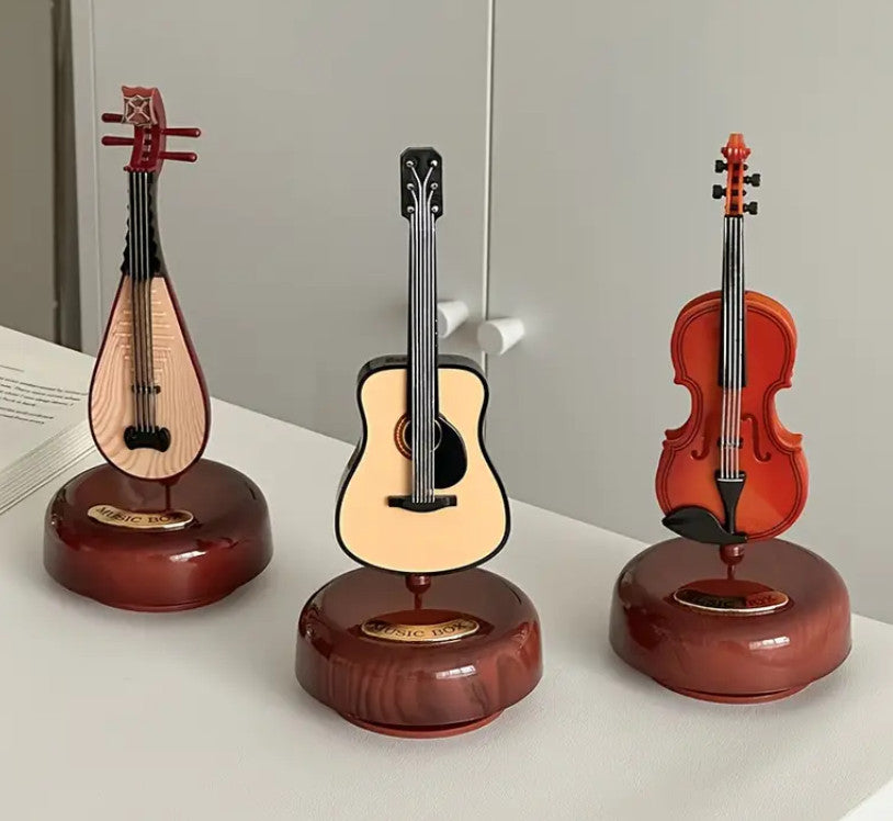 Musikinstrument-Display-Set - dekorative Klassische Spieluhr