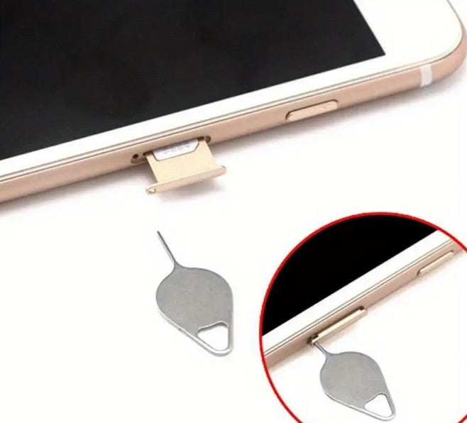 3 Stück Universal-SIM-Kartenfach-Entfernungswerkzeug Aus Edelstahlnadel Für Smartphone-SIM-Kartenfach