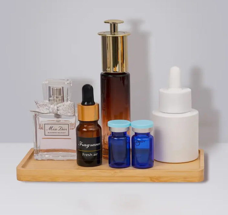 Elegantes Bambus-Serviertablett - Perfekt für Obst, Desserts