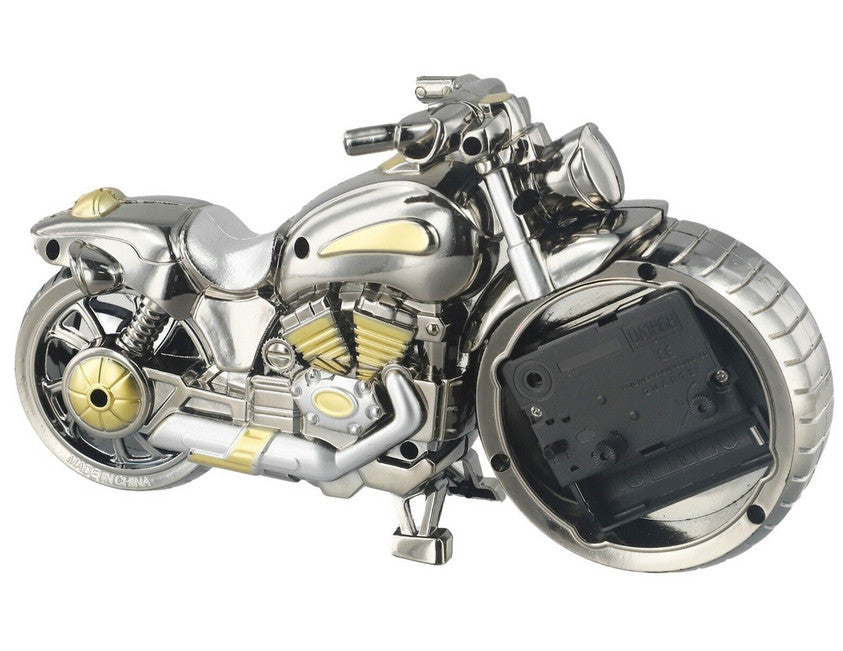 Motorrad Wecker Im Retro Stil, Vintage Simulations Motorrad Modell Wecker,