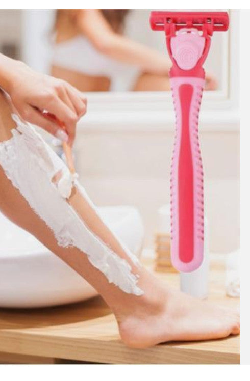 Rasierklingen Damen Glatte, empfindliche Rasur Hygiene 3 Klingen Haarentfernung