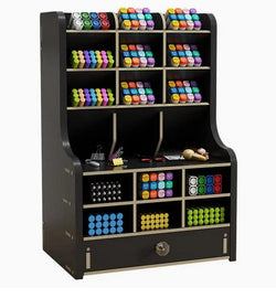 Holz Stift Aufbewahrungsbox Schublade, Stifthalter Desktop ordentliche