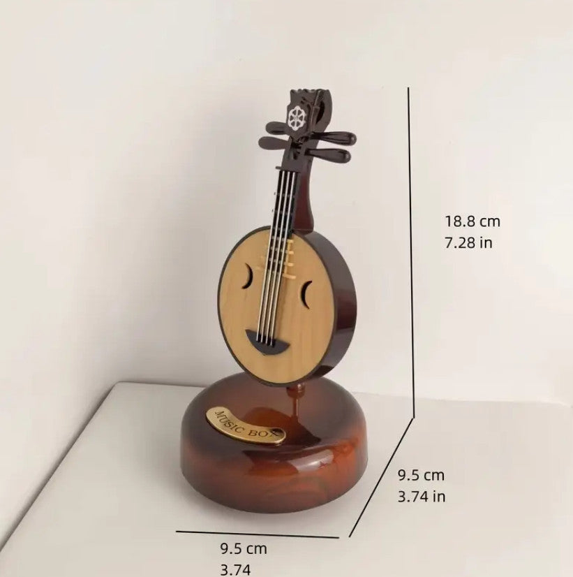 Klassische Miniatur-Geigen-Spieluhr - Kein Strom erforderlich YL2066