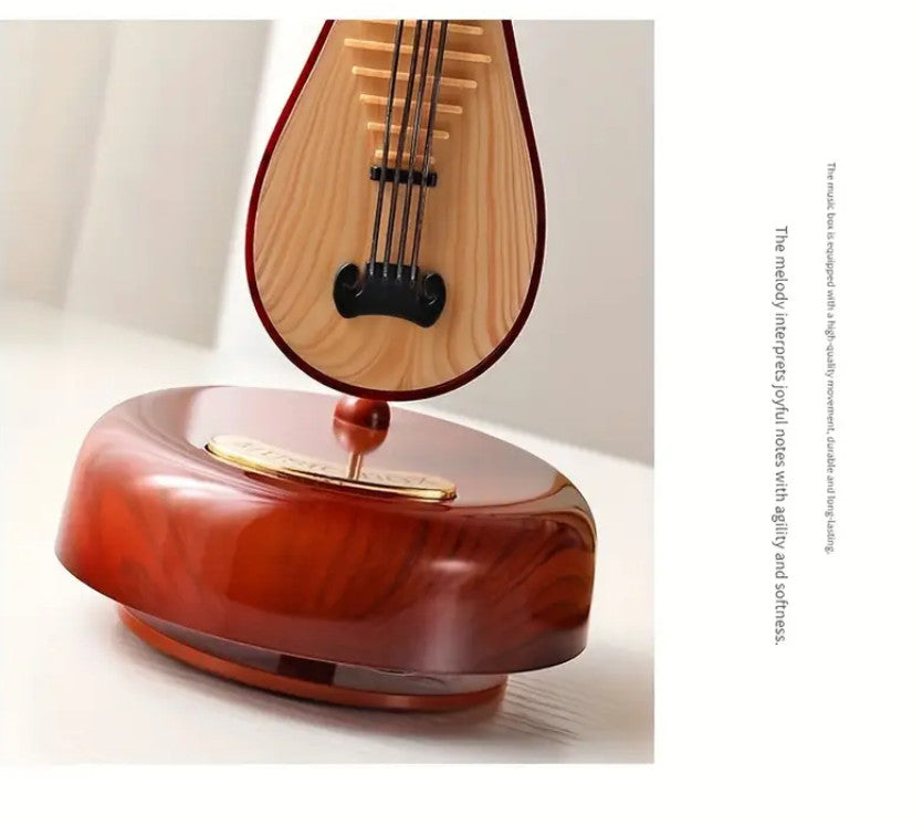 Klassische Miniatur-Geigen-Spieluhr - Kein Strom erforderlich YL2051