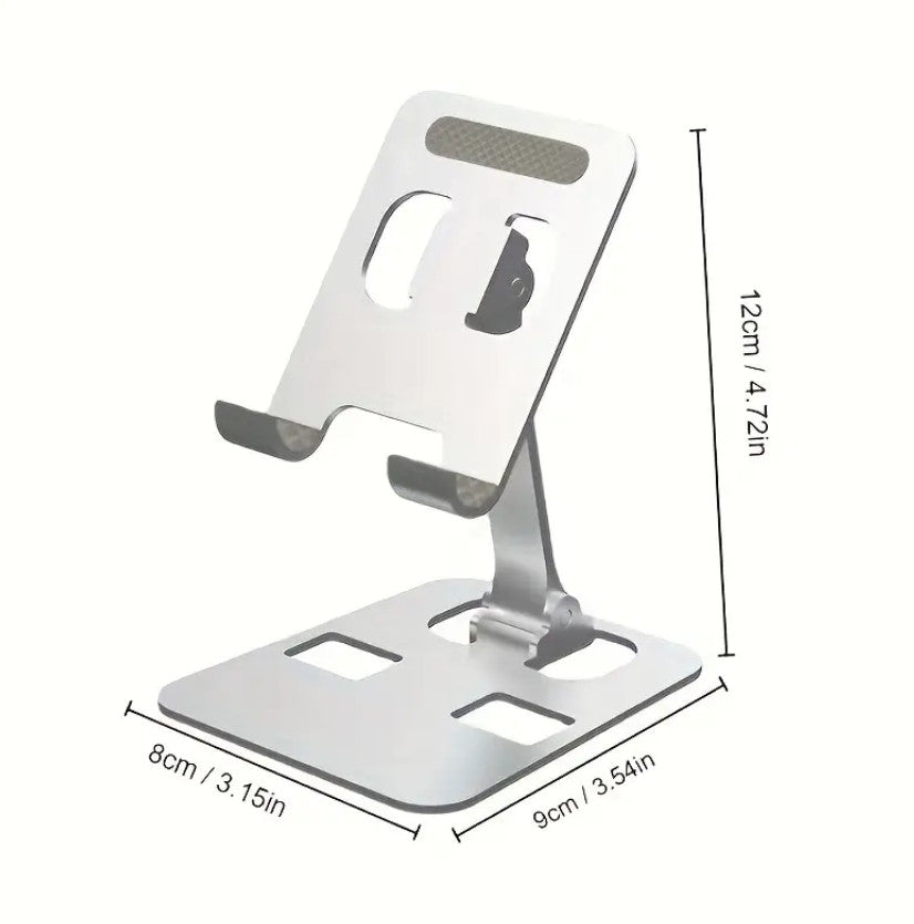 Zusammenfaltbarer Ständer für Mobiltelefone Schwarz