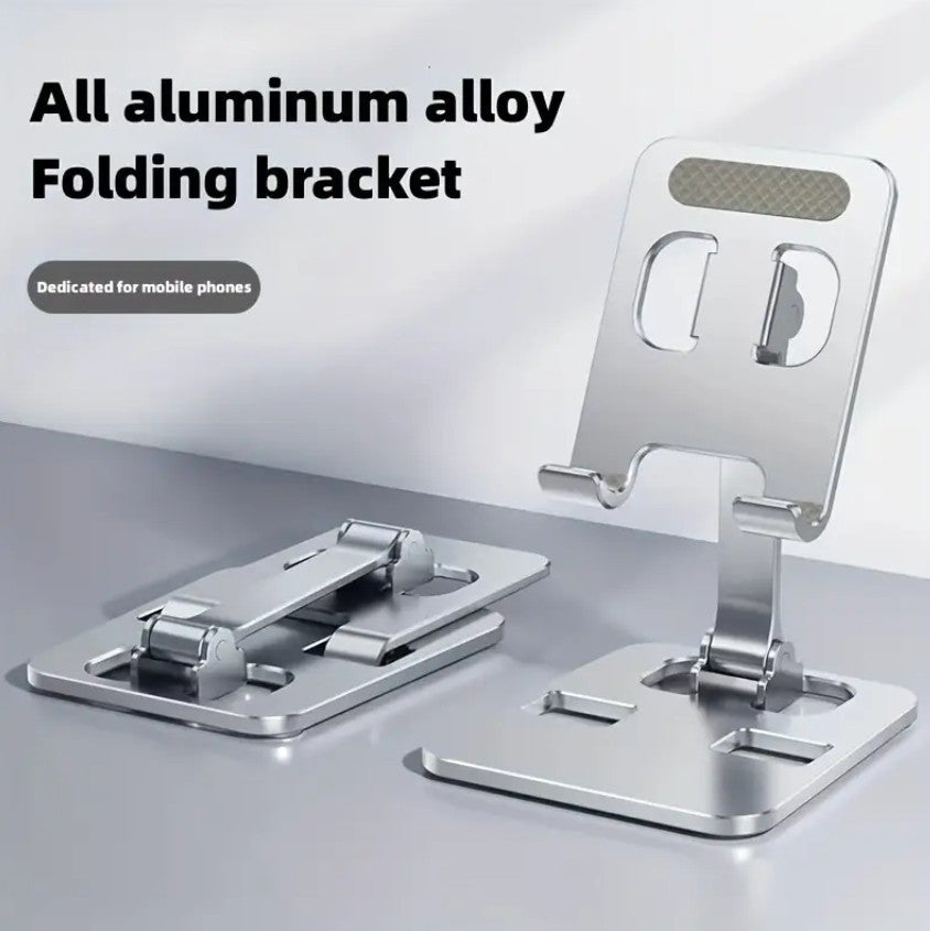 Zusammenfaltbarer Ständer für Mobiltelefone Schwarz