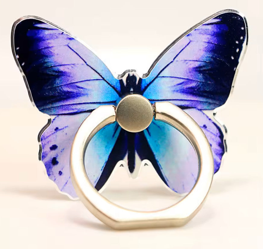 Luxus Universal Schöne Schmetterling Handy Griff Halter