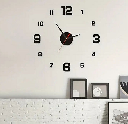 Kreative interaktive leuchtende digitale Uhr