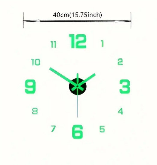 Kreative interaktive leuchtende digitale Uhr