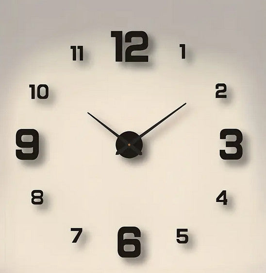 Kreative interaktive leuchtende digitale Uhr