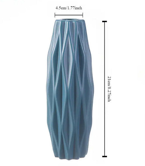 Vase Mit Rautenmuster