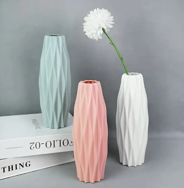 Vase Mit Rautenmuster