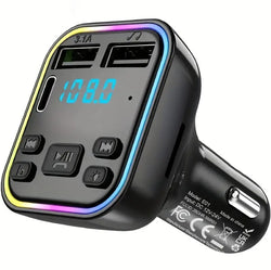 Auto MP3-Player Kabelloser FM-Transmitter Typ C USB-C