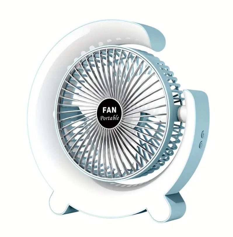 SENBOWE Tragbarer Ventilator, Kleiner Leiser Tischventilator