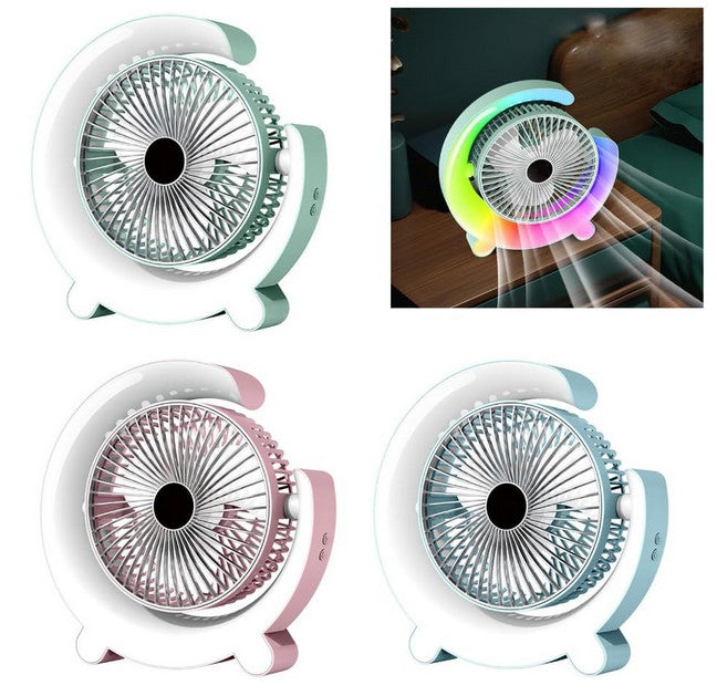 SENBOWE Tragbarer Ventilator, Kleiner Leiser Tischventilator