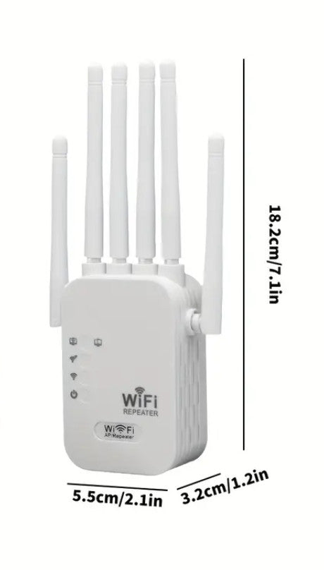 WiFi-Booster, WIFI-Extender, Weiss - 1200Mbps