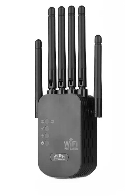 WiFi-Booster, WIFI-Extender, Schwarz- 1200Mbps