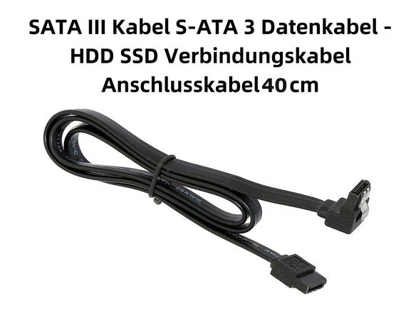 SATA-Datenkabel, Schwarz