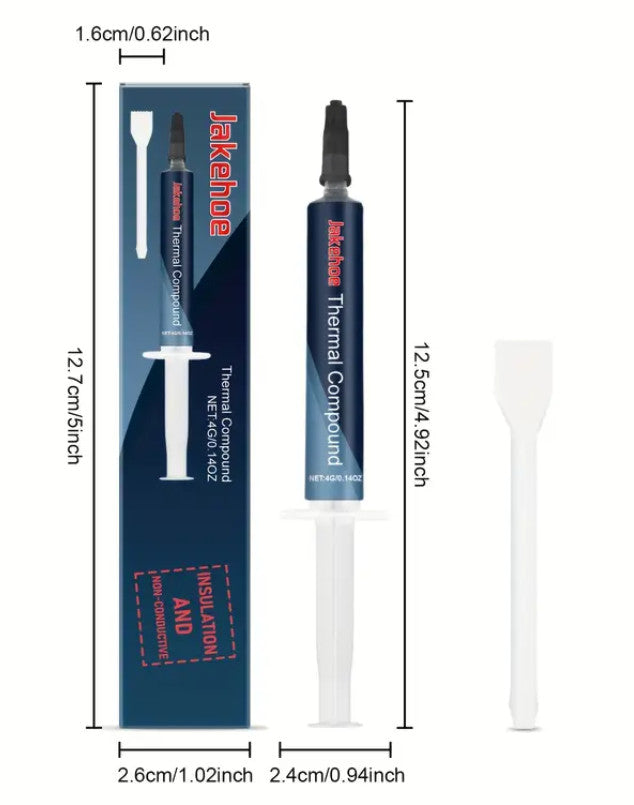 Silikon-Wärmeleitpaste mit hoher Wärmeleitung für CPU- und Grafikkartenkühlung