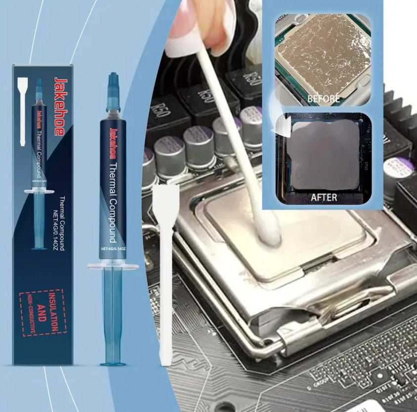 Silikon-Wärmeleitpaste mit hoher Wärmeleitung für CPU- und Grafikkartenkühlung