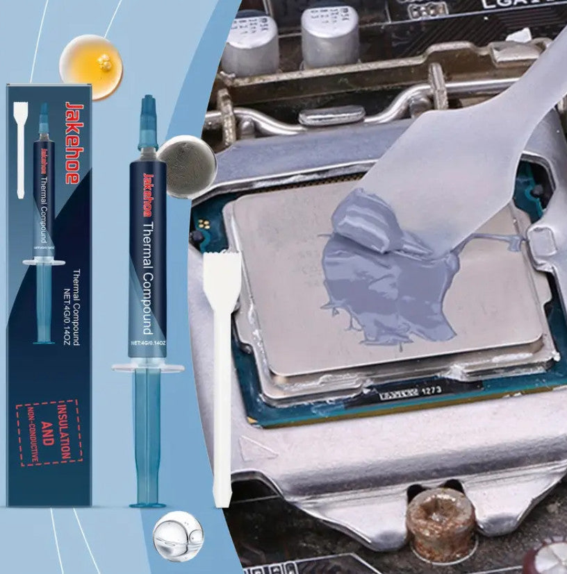 Silikon-Wärmeleitpaste mit hoher Wärmeleitung für CPU- und Grafikkartenkühlung