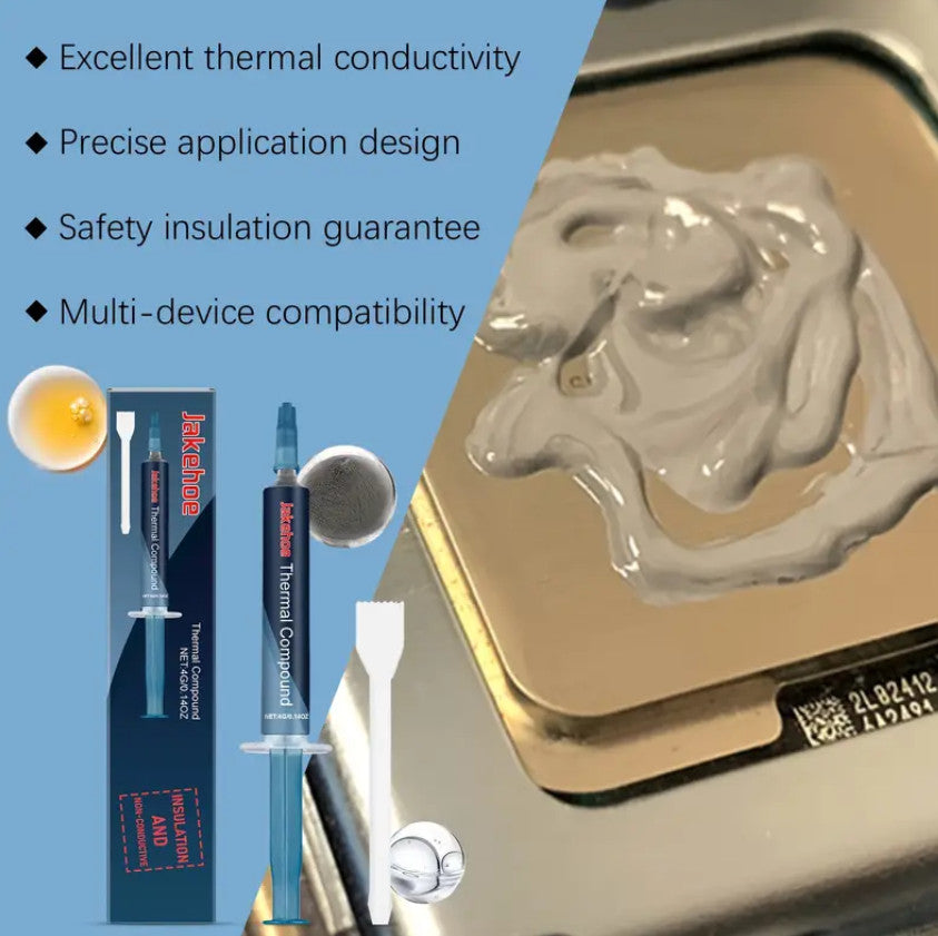 Silikon-Wärmeleitpaste mit hoher Wärmeleitung für CPU- und Grafikkartenkühlung